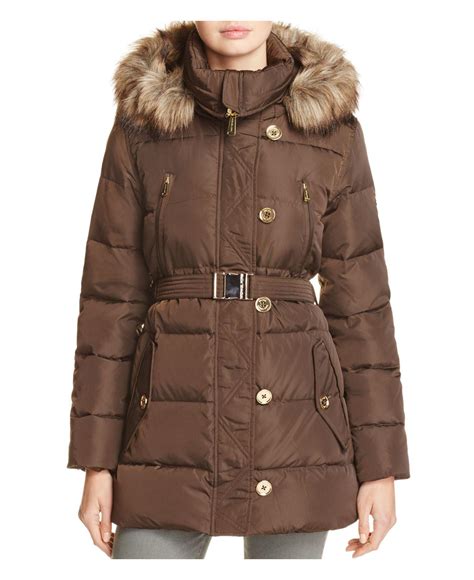 michael kors camel jacket|Michael Kors puffer jacket ladies.